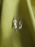Interlocking Snowdrop Earrings