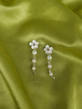 Cherry Blossom Pearl Trio Earring