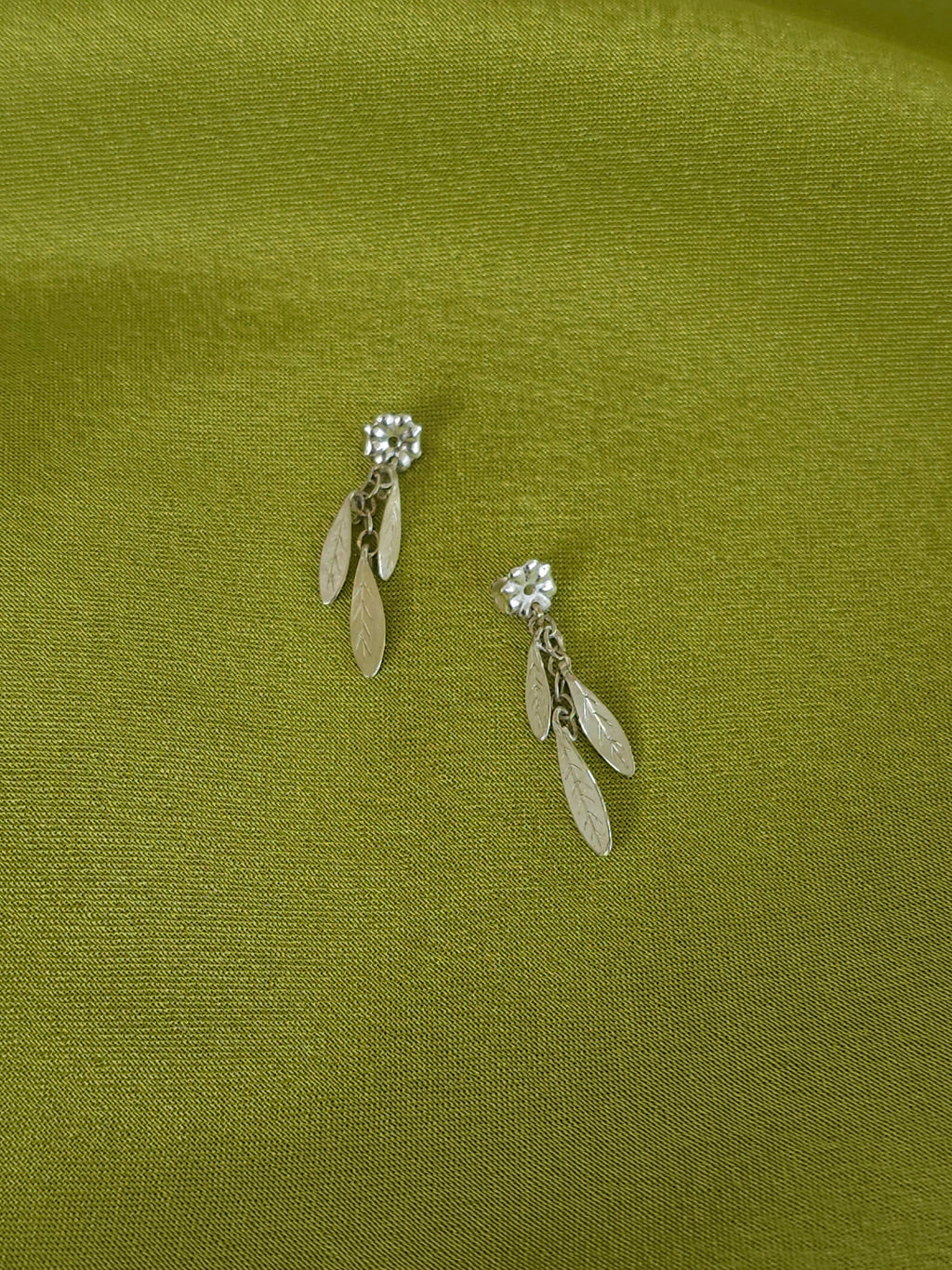 Leaf Shimmer Earring Backs