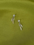 Leaf Shimmer Earring Backs